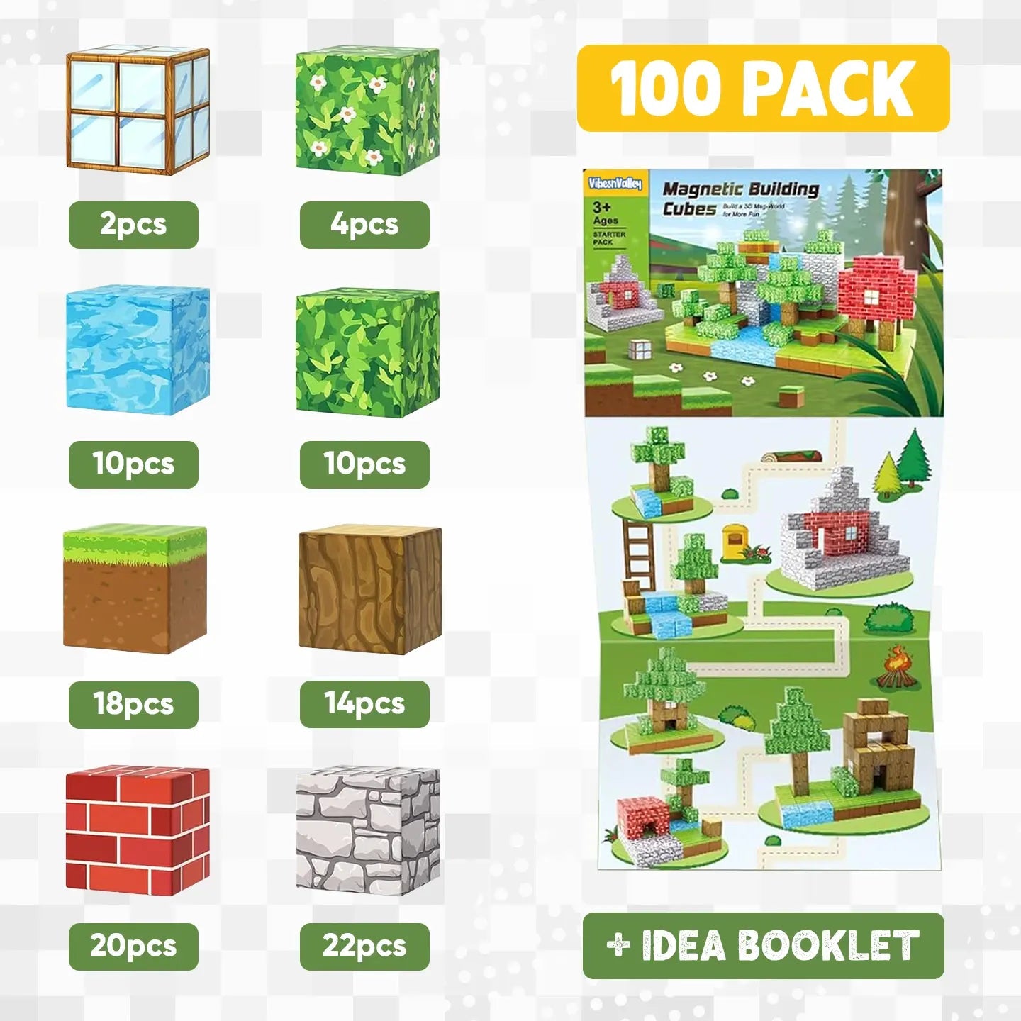 Magnetic Building Blocks (STEM Learning)