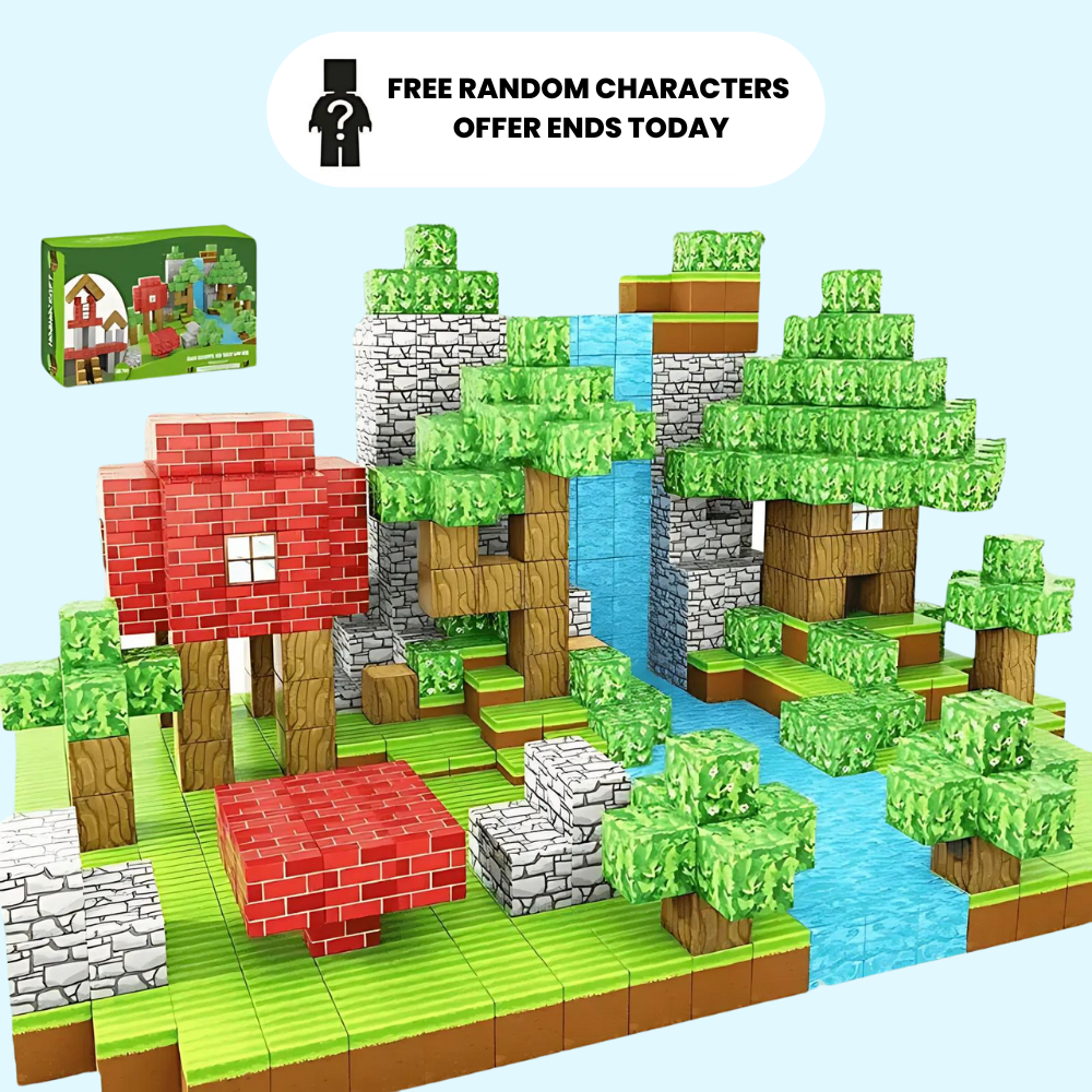 Magnetic Building Blocks (STEM Learning)
